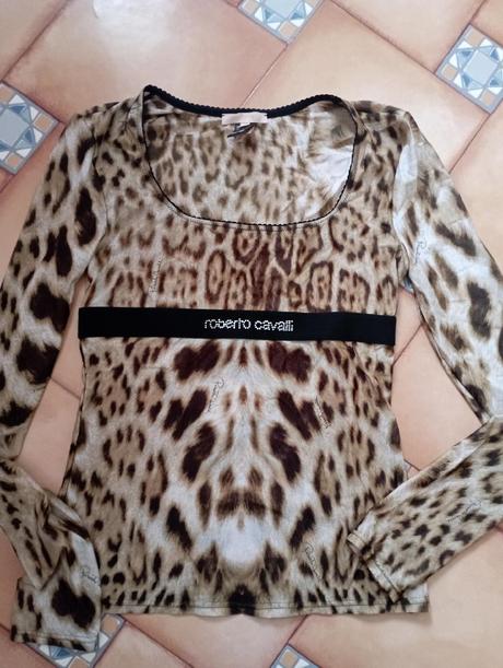 Dámské triko roberto cavalli, 42