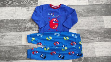 Pyžamo fleece chlapecké 86/92, early days,86