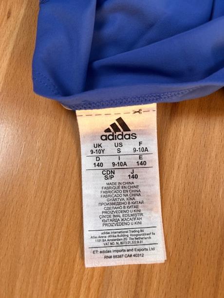 Celkové dívčí plavky zn.adidas vel.140, adidas,140