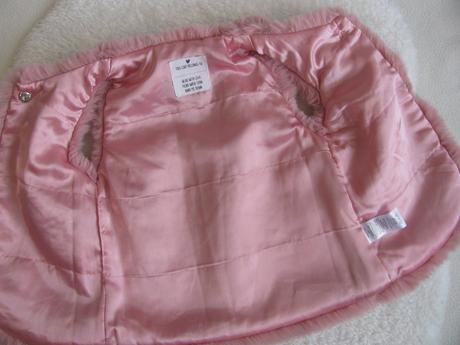 Krásná dívčí vesta z umělé kožešiny matalan, matalan,92