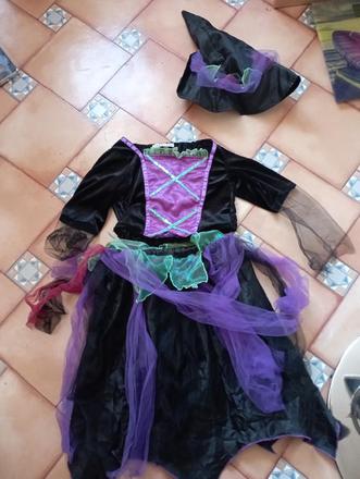 Kostým čarodějnice,