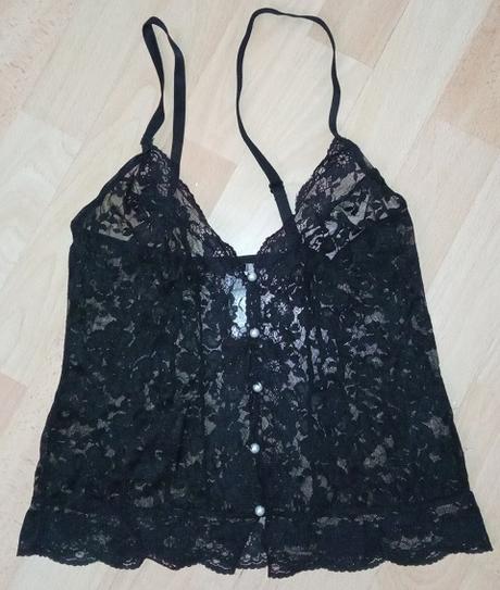 Sexy podprsenkový top zn.petite fleur vel.34, s