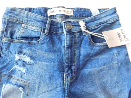 Pánské strečové kraťasy skinny, new look,32