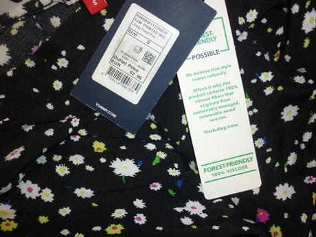 Dlouhá květinková sukně tommy hilfiger, tommy hilfiger,s