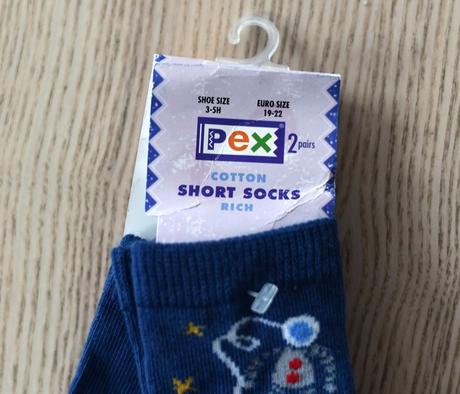 Ponožky vel. 19 - 22, 19