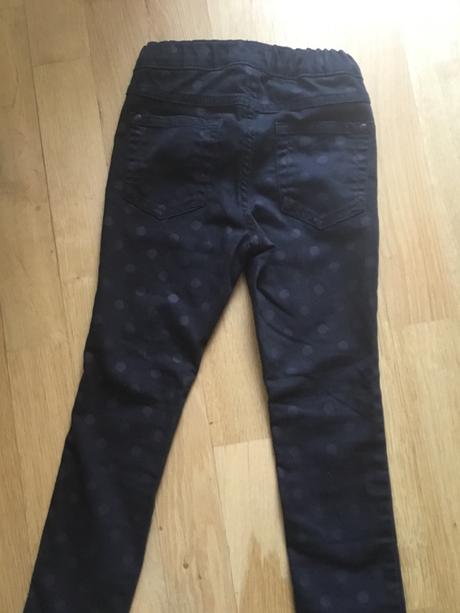 Kalhoty dzeginy skinny s puntiky, kappahl,116