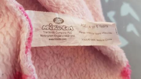 Dívčí fleesový župan  značky miko cat, vel. 4-6 le, 110