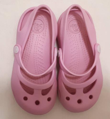 Crocs c9 - dětské gumové balerínky, sandálky, crocs,27