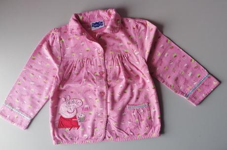 Pyžamový kabátek peppa pig vel 104 - 110, bhs,104