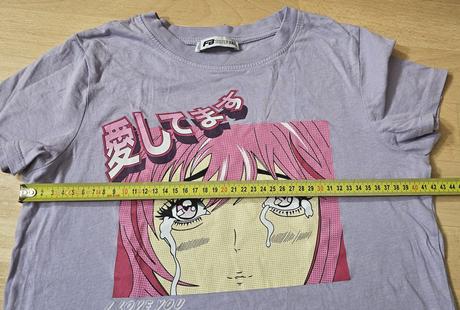 Tričko s kr. rukávem fialové i love you fb sister, fishbone,xs