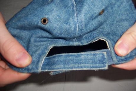 Riflová kšiltovka s káčátkem,