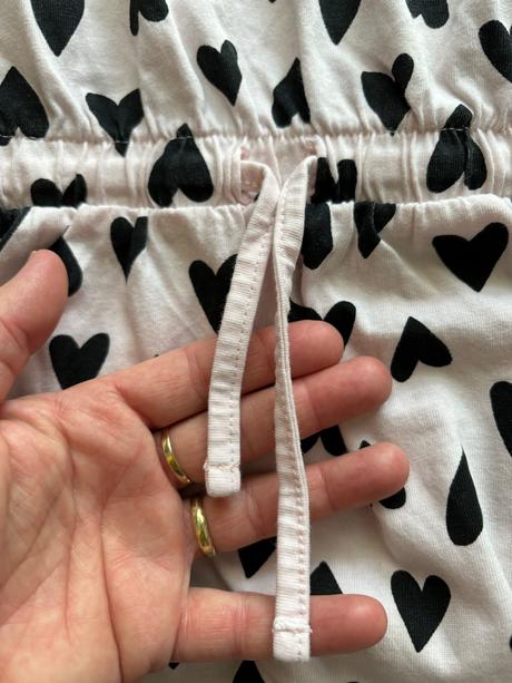 Ob/ šaty růžové se srdíčky - v.7/8 let, george,128