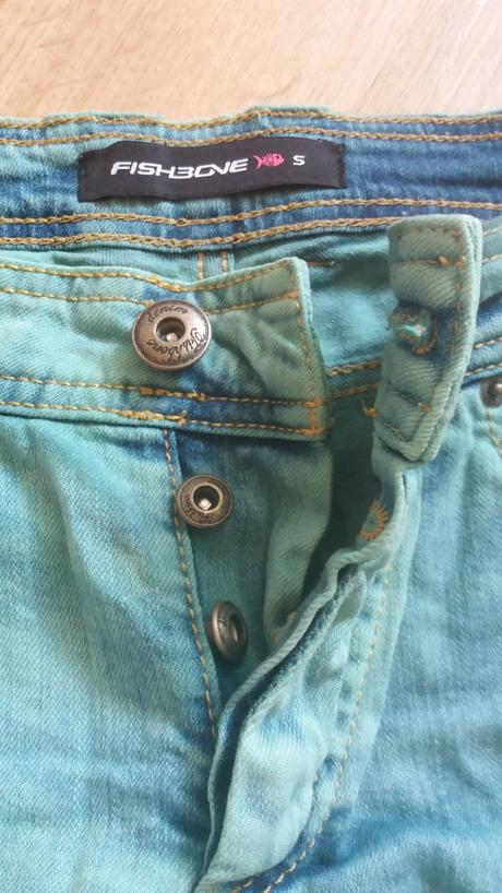 Dámské kraťasy s, fishbone,s