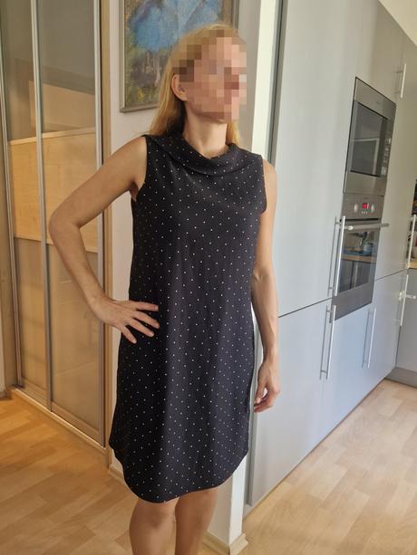 Společenské šaty puntíkované ca, c&a,l