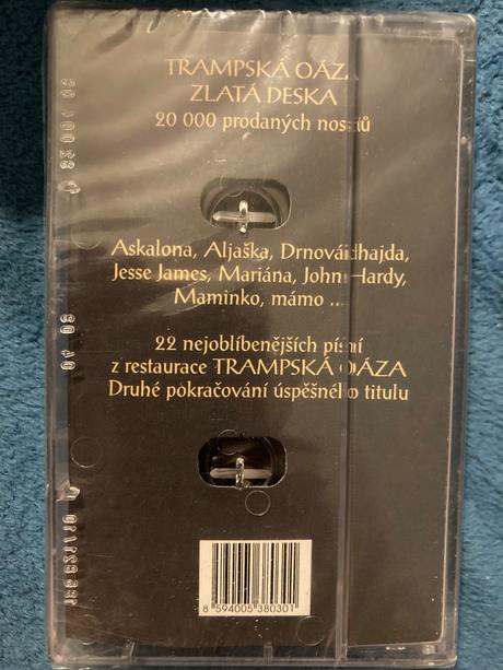 Audio kazeta trampská oáza,