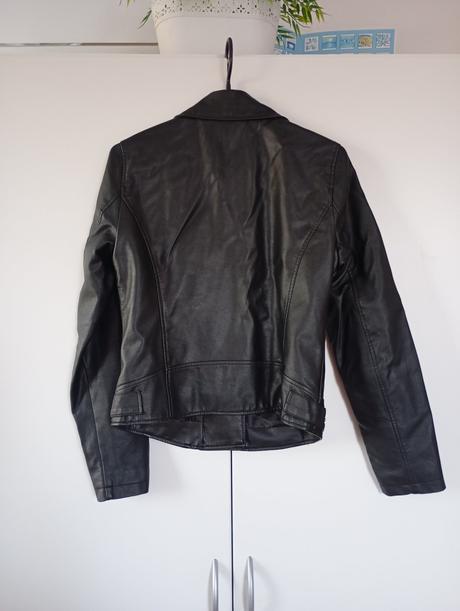 Koženková bunda biker, sinsay,m