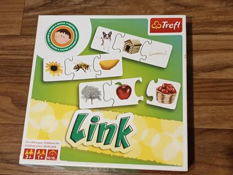 Puzzle link, trefl, 3+,