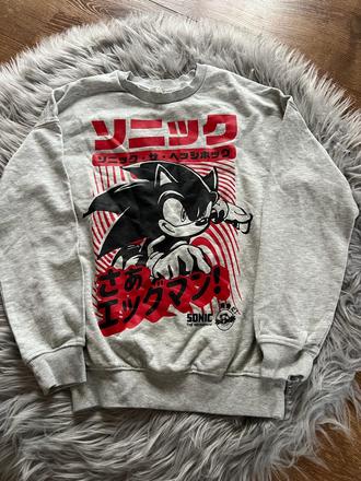 Mikina sonic, h&m,140