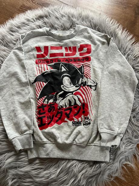 Mikina sonic, h&m,140