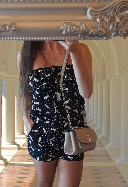 Kočičí viskózový overal s kapsami, 