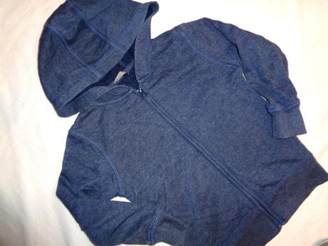 Modrá melírovaná mikina, george,110