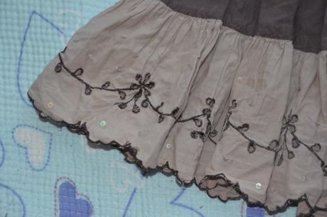 98 104 110 116 122 next letní sukně s flitry, next,104