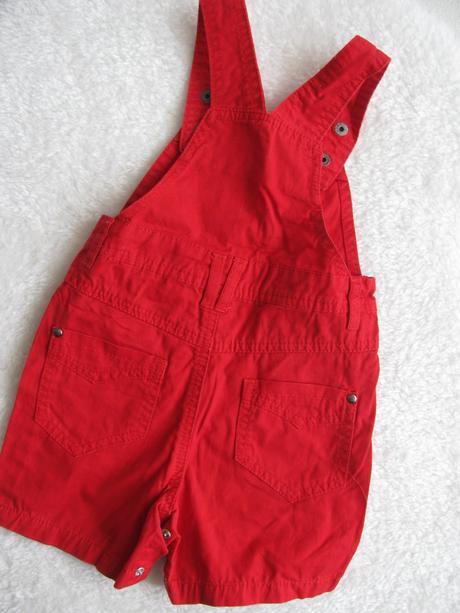 Plátěné chlapecké kraťasy s laclem, st. bernard,74