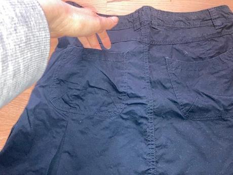 Sportovní plátěná sukně, 38