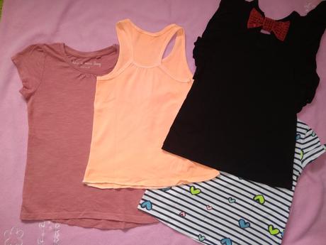 Set 2 triček 4-5 let cena za vše, zara,110