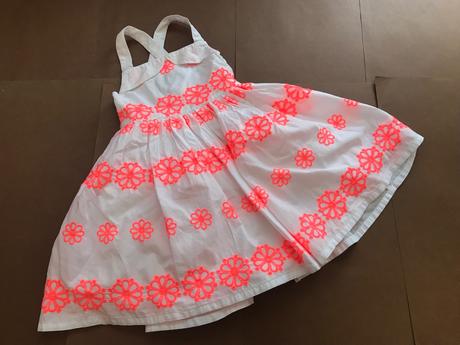 Ob/ šaty letní neonové - v.12/18 měs., bhs,86