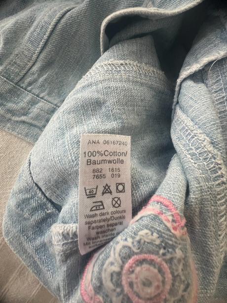 Džíska/riflová bunda vel. 1,5-2 roky/86-92, george,92