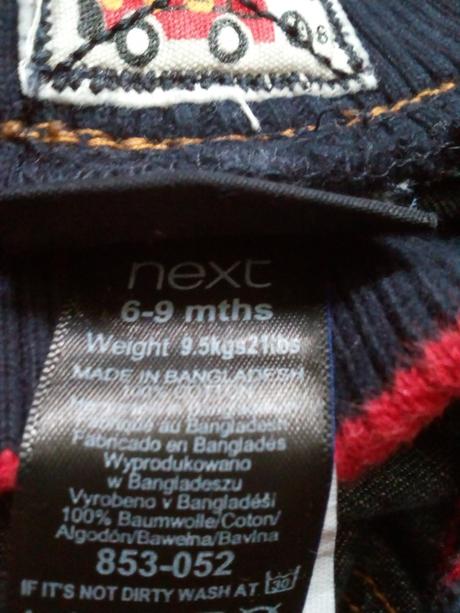 Kalhoty džíny zn.next,vel.74, next,74