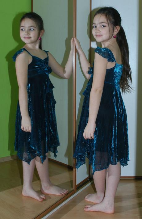 Šaty zelené vada - lesní víla, rebelka, fiona..., 