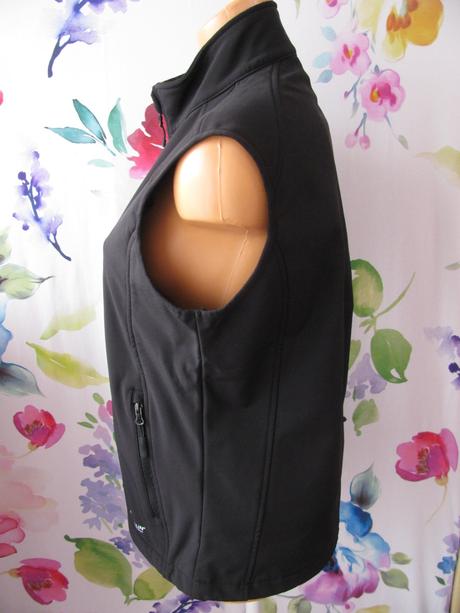 Dámská černá softshelová vesta lambeste, m
