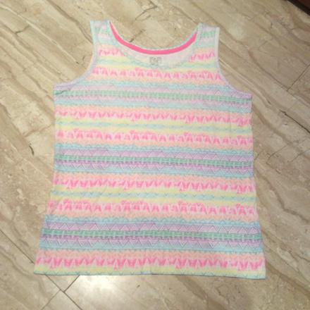 Tílko neon barvy zn. f&f   12-13 let, f&f,158