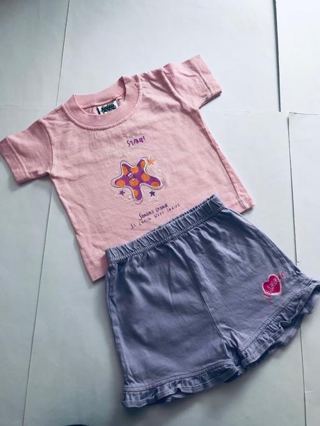 Triko s kraťasy - v.6/9 měs., 74