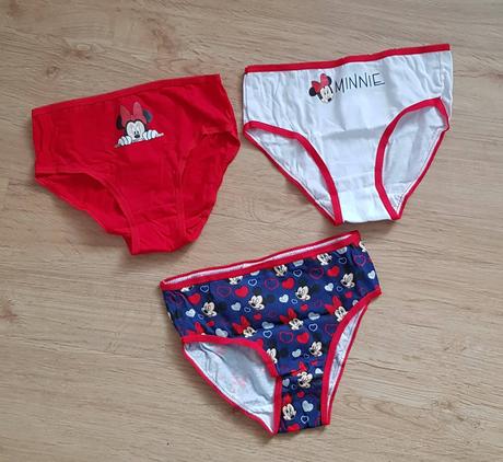 3pack kalhotky minnie, disney,104 / 110 / 128 / 134