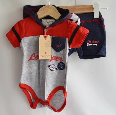 Body + kraťasy vel. 0 - 3 m, lee cooper,62