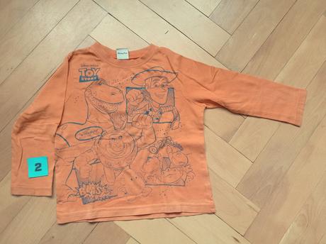 Triko dlouhý rukáv 98/104, disney,98