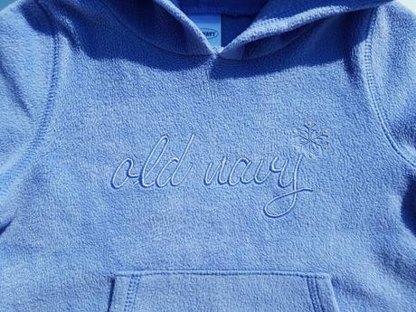 F3 dívčí fleesová mikina s kapucí vel. 98-104, old navy,98