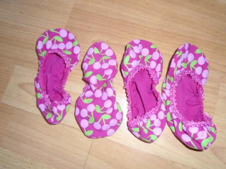 Ponožky ťapky do balerín do vel 34, 31 / 32 / 33 / 34