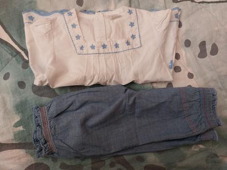 Blůzka a kalhoty, f&f,74