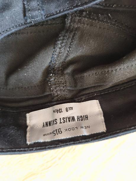 Dívčí elastické džíny-skinny, new look,134