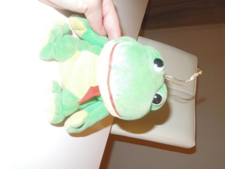 Plyšová žabička,