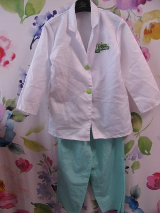 Karnevalový kostým-doktor, lékařka,laborant, 