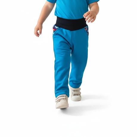 Softshellové kalhoty s fleecem, hasiči,, 80 - 152