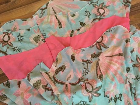 Vintage volán maxišaty, vel s/m,, s