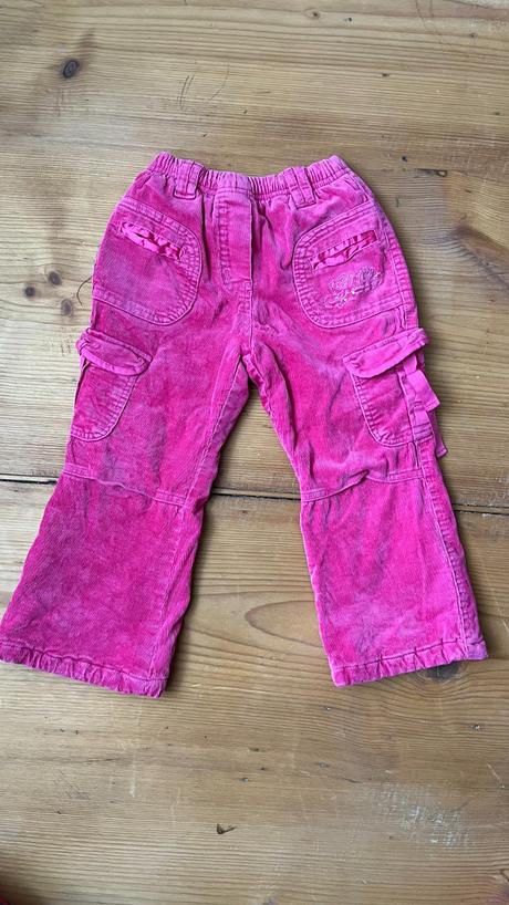 Flísem zateplené manšestráky/kalhoty, success,104