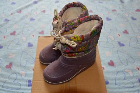 Oteplené gumáčky, bufíky, zimní boty, 27