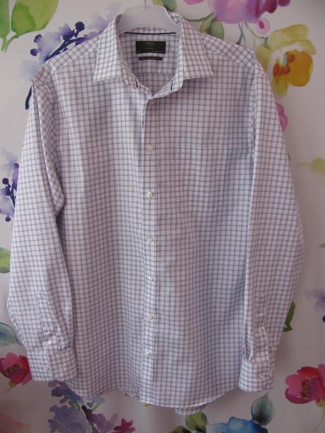 Luxusní společenská pánská košile m&s, marks & spencer,44